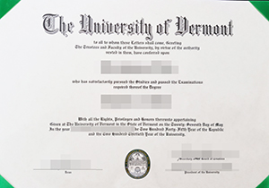 UVM diploma