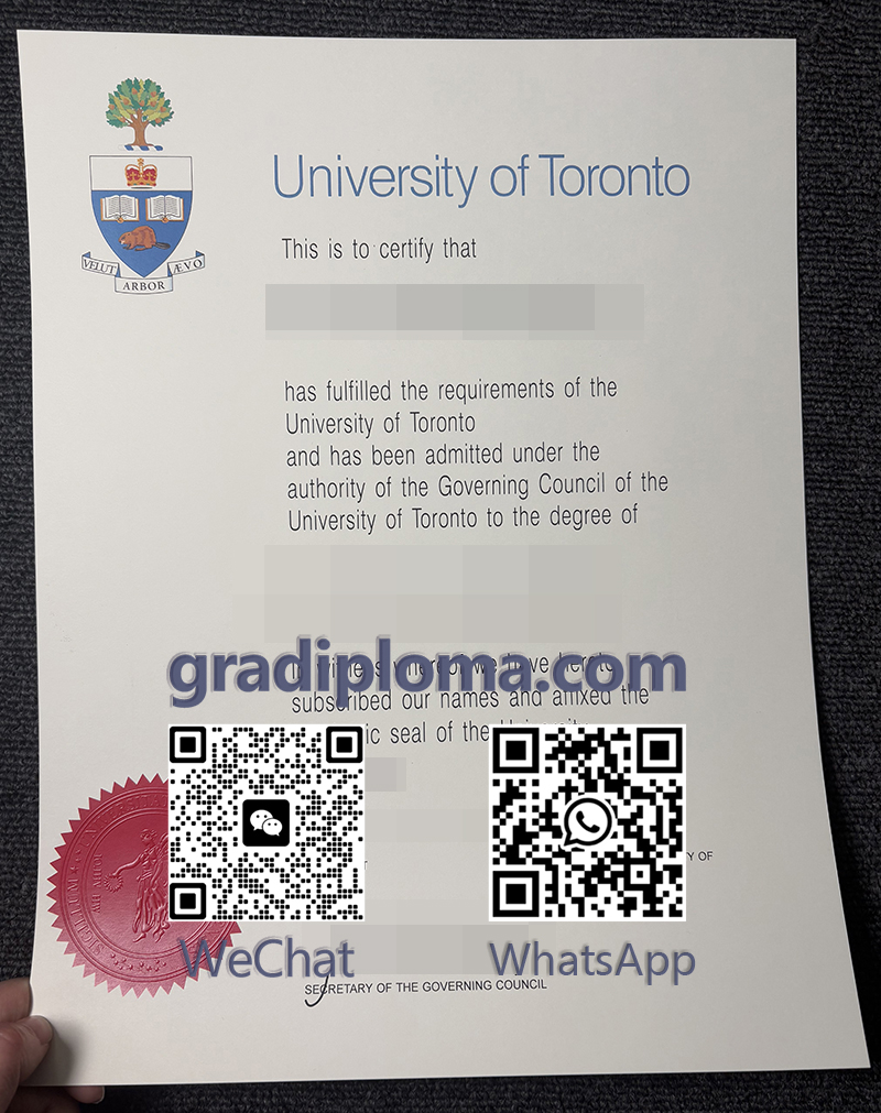 University of Toronto degree
