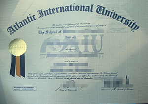 Atlantic International University diploma