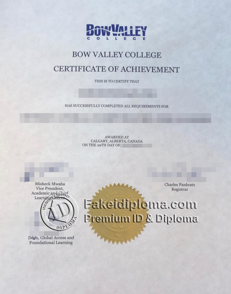 Bow Valley College diploma, buy a bachelor's degree online