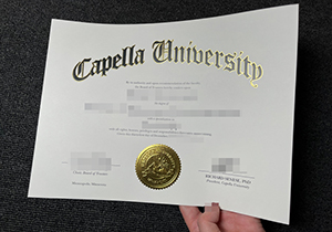 Capella University diploma