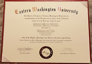 Eastern Washington University diploma