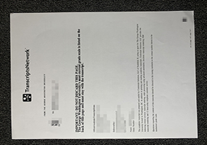 George Washington University transcript