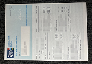 George Brown College transcript