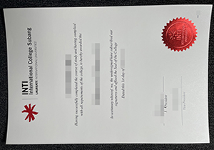 INTI International College diploma