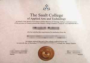 Sault College diploma