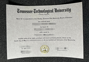 Tennessee Technological University diploma