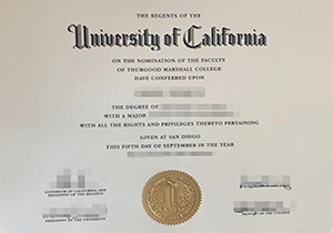 UCSD diploma