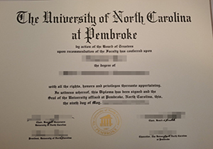 UNCP diploma