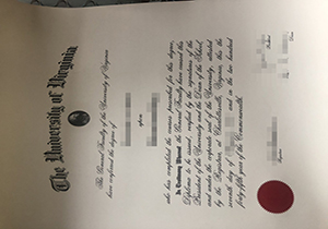 University of Virginia diploma