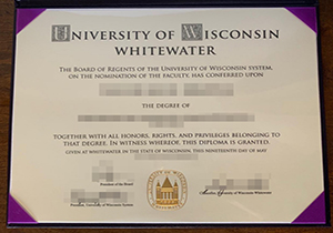UWW diploma