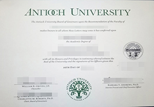 Antioch University degree
