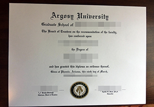 Argosy University diploma