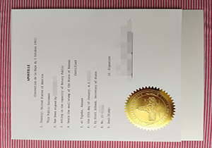 Kansas degree Apostille