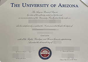 The University of Arizona degree-1