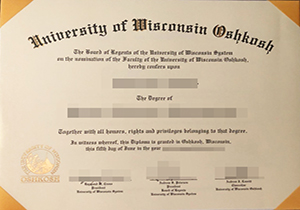UW Oshkosh diploma