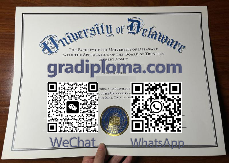 University of Delaware diploma
