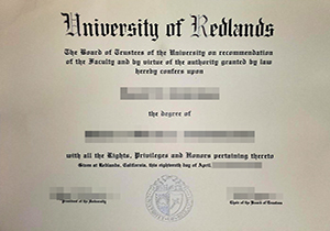 University of Redlands degree