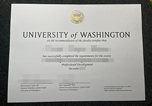 University of Washington degree