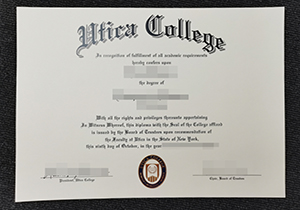 Utica College diploma