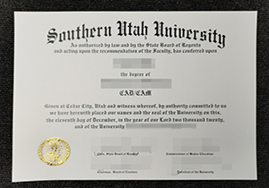 Southern Utah University degree