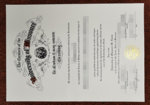 University of Missouri degree