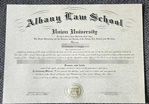 Albany Law School diploma