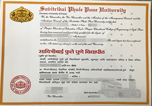 SPPU degree