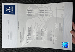 The University of Melbourne transcript