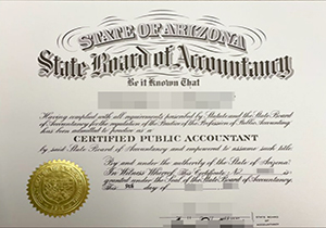 Arizona CPA certificate