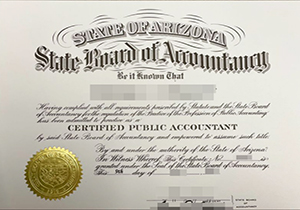 Arizona CPA certificate