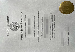 Nebraska CPA certificate