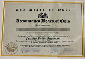 Ohio CPA certificate