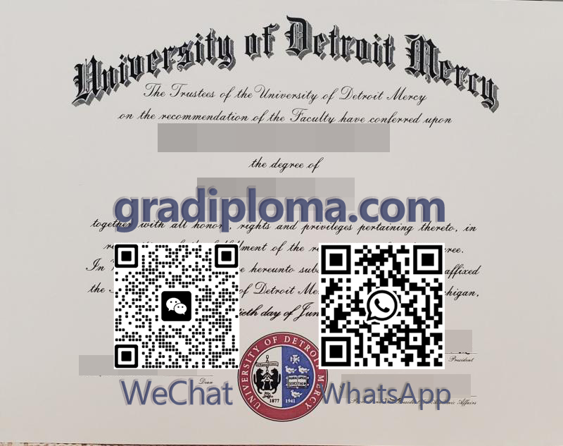 University of Detroit Mercy degree