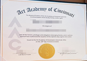 Art Academy of Cincinnati degree-1