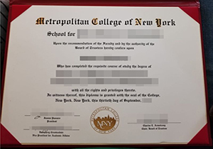 Metropolitan College of New York degree-1