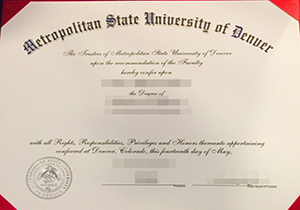 Metropolitan State University of Denver degree-1