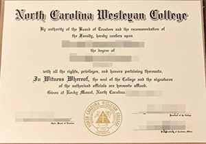 North Carolina Wesleyan College degree-1