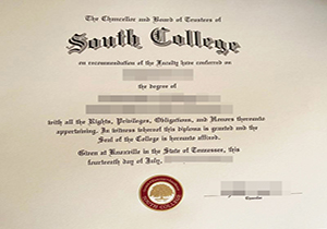 South College degree-1