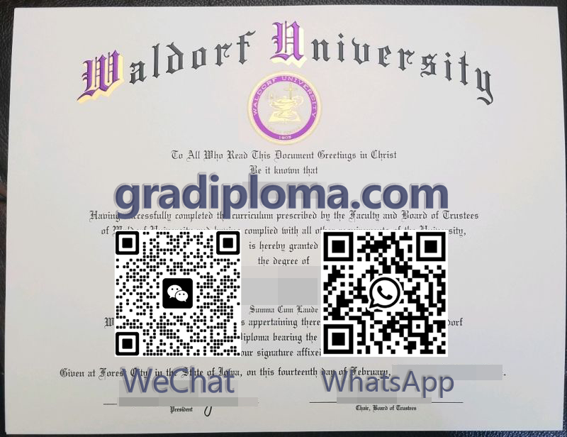 Waldorf University degree