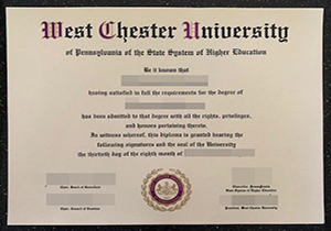West Chester University of Pennsylvania degree-1