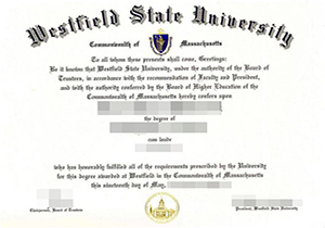 Westfield State University degree-1