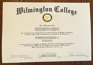 Wilmington College degree-1