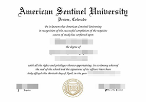 American Sentinel University degree-1