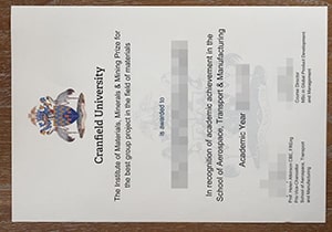 Cranfield University certificate-1