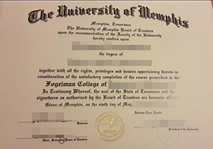 University of Memphis degree-1