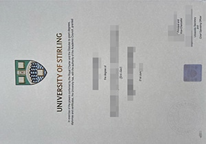 University of Stirling degree-1