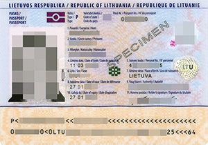 Lithuania Passport-1