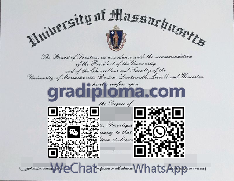 University of Massachusetts diploma