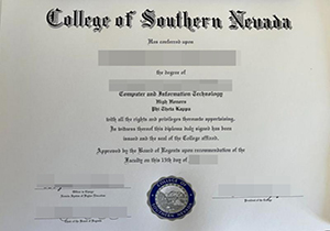 College of Southern Nevada degree-1
